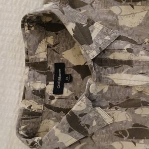 Man's Croft & Barrow all cotton  size XL Chocolate, Taupe, and Sand